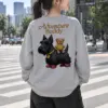 "Scottish Terrier Teddy Bear" Heavy Blend Unisex Crewneck Sweatshirt | Gildan 18000