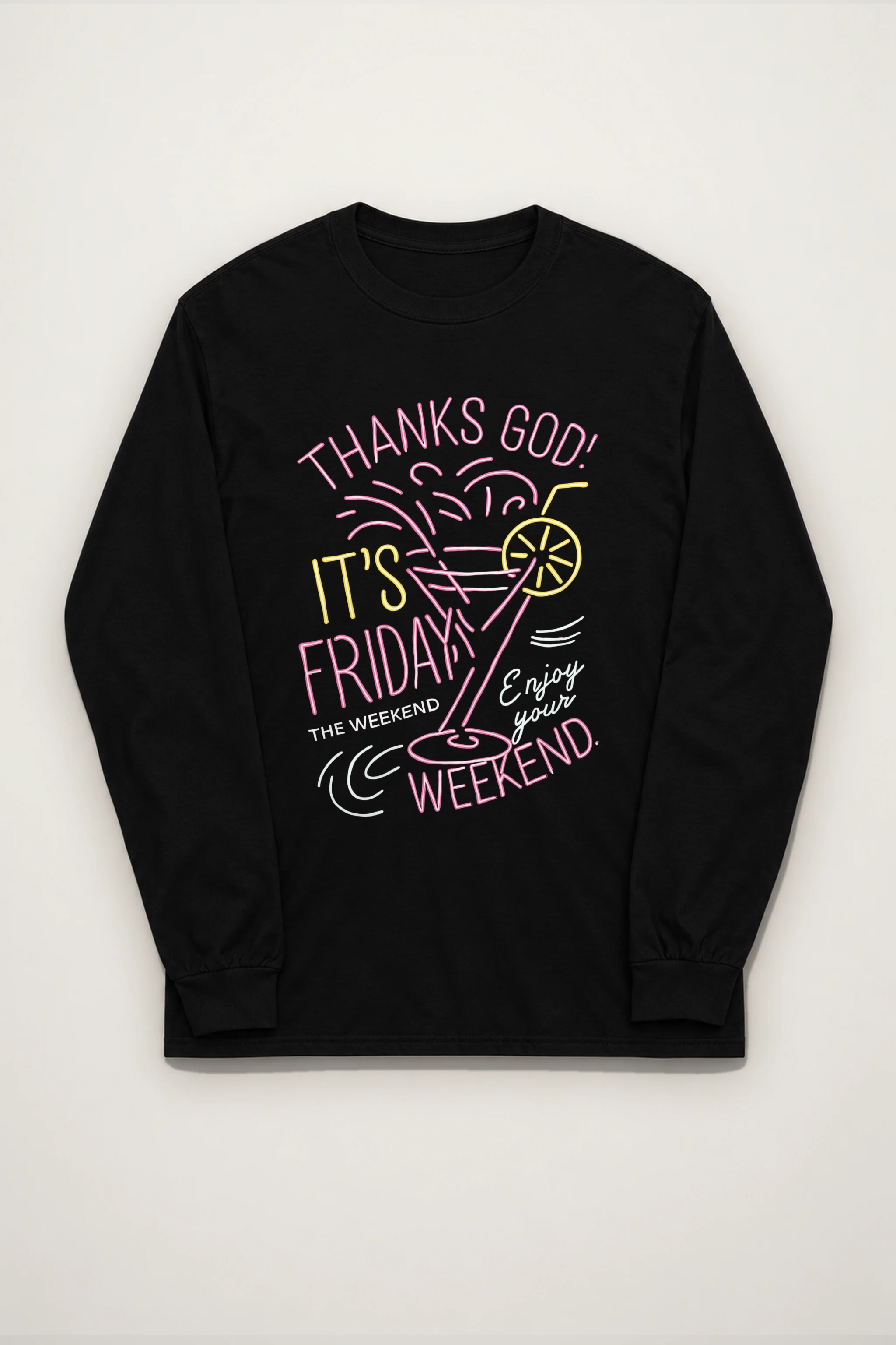 "Thank God It’s Friday" Unisex Longsleeve T-shirt