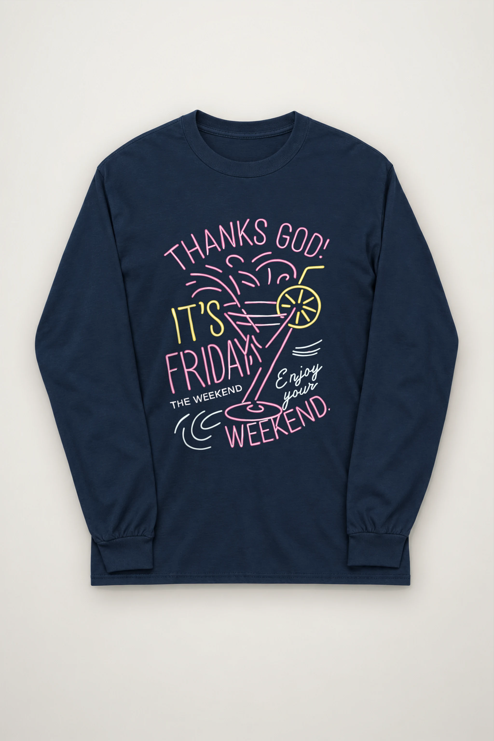 "Thank God It’s Friday" Unisex Longsleeve T-shirt
