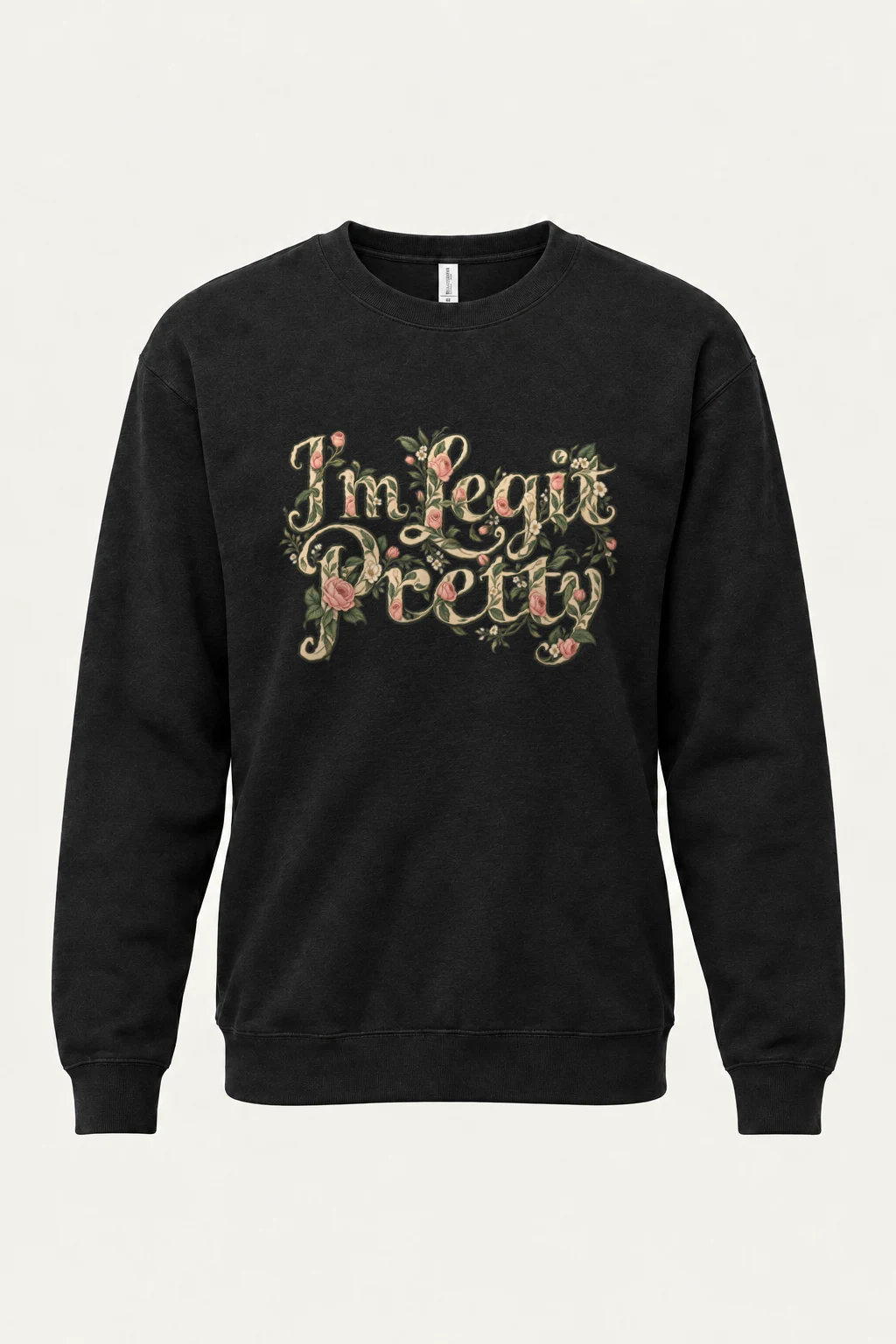 "Thankful & Blessed" Heavy Blend Unisex Crewneck Sweatshirt | Gildan 18000