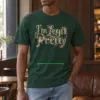 "Botanical Rose Lettering" Heavyweight Unisex Crewneck T-shirt | Gildan 5000