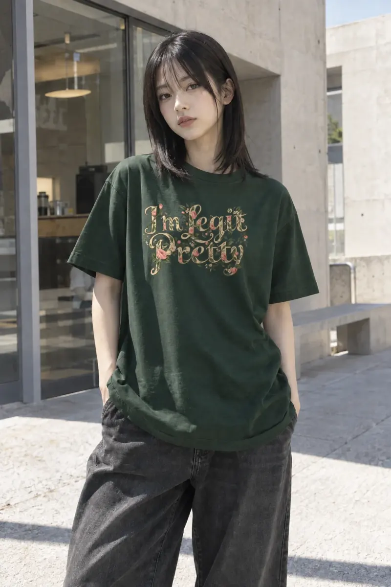 "Thankful & Blessed" Heavyweight Unisex Crewneck T-shirt | Gildan 5000
