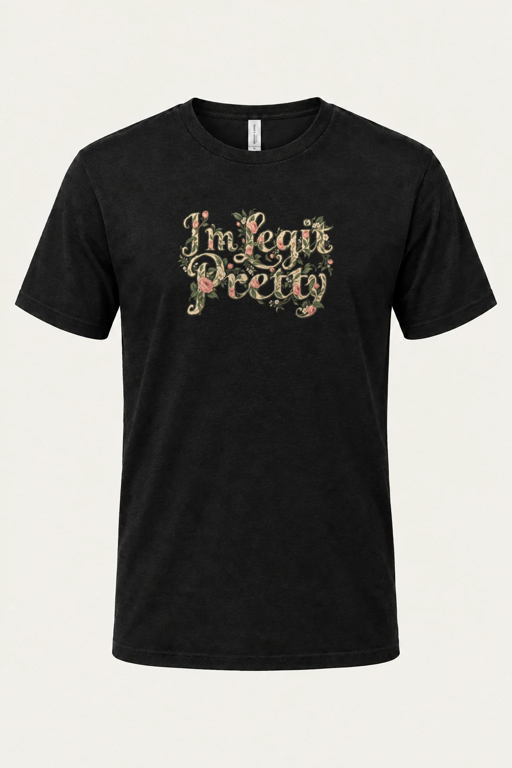 "Thankful & Blessed" Heavyweight Unisex Crewneck T-shirt | Gildan 5000