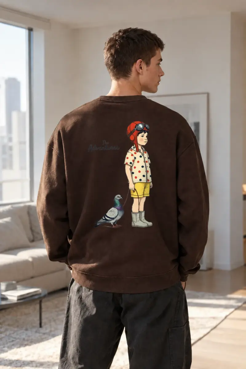 "The Adventurer" Heavy Blend Unisex Crewneck Sweatshirt | Gildan 18000
