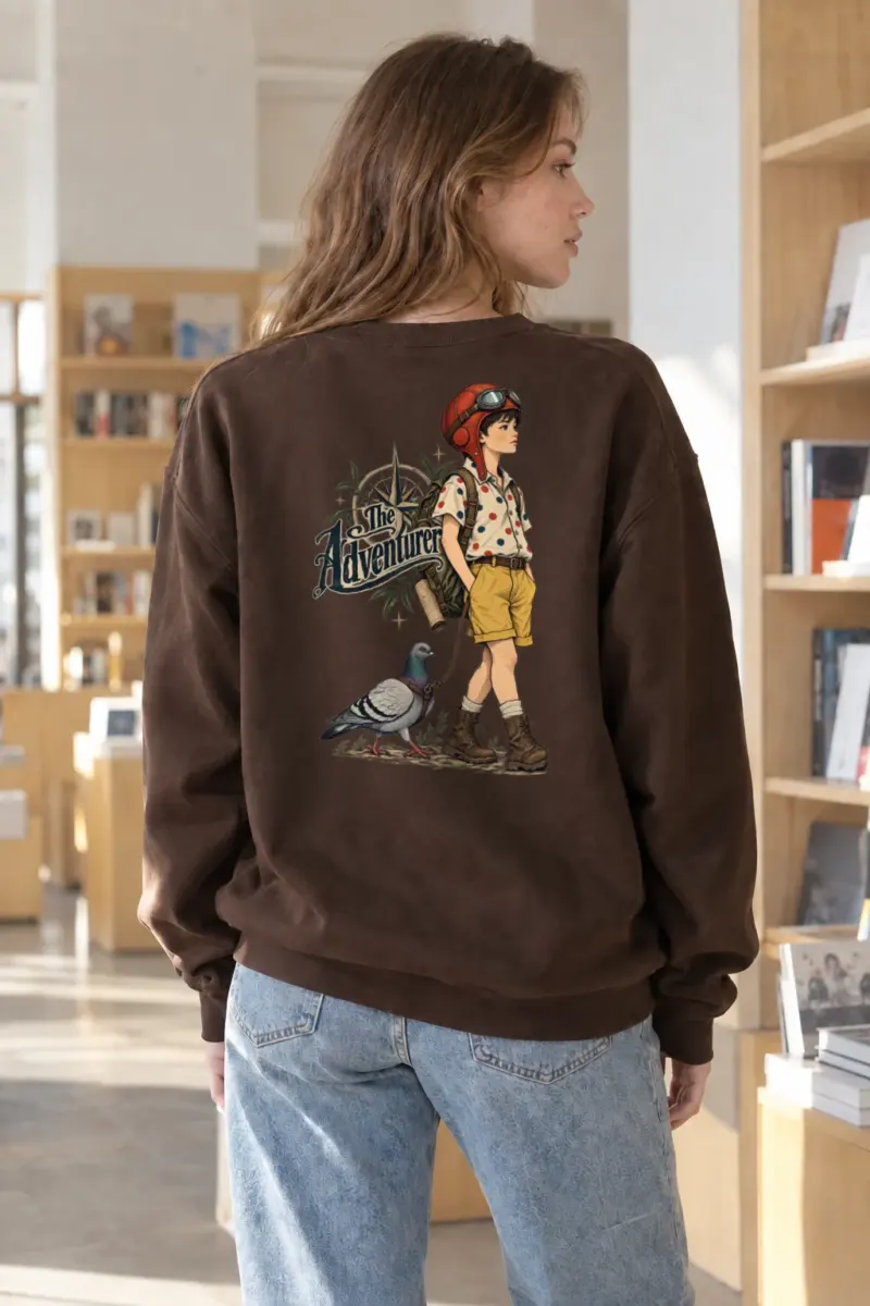 "The Adventurer" Heavy Blend Unisex Crewneck Sweatshirt
