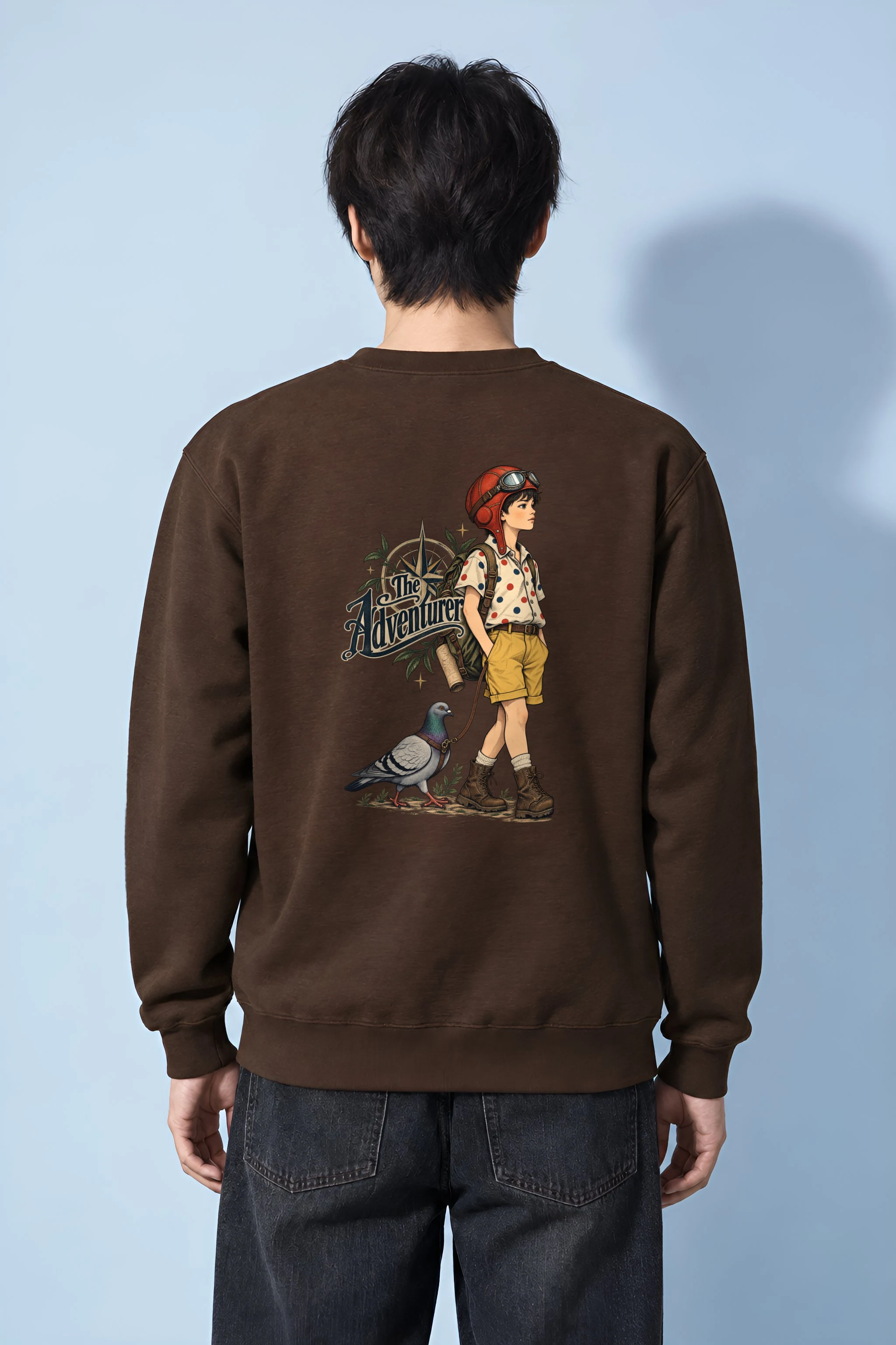 "The Adventurer" Heavy Blend Unisex Crewneck Sweatshirt
