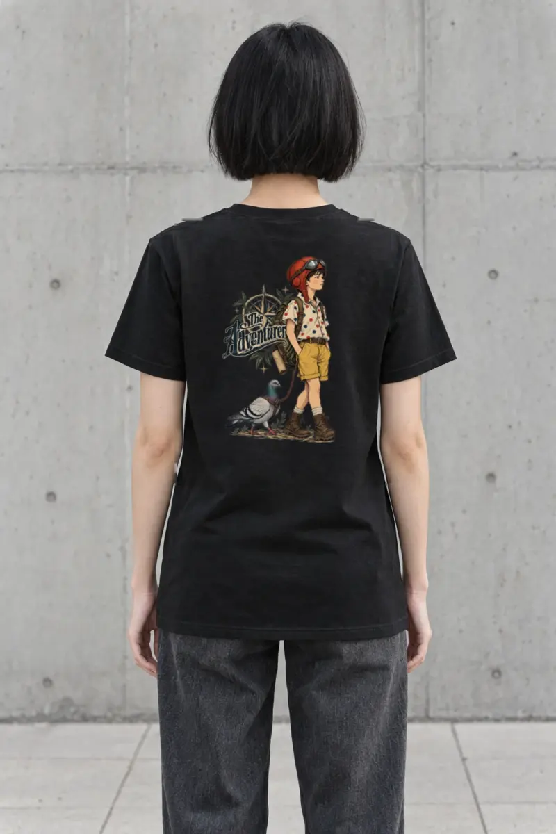 "The Adventurer" Heavyweight Unisex Crewneck T-shirt