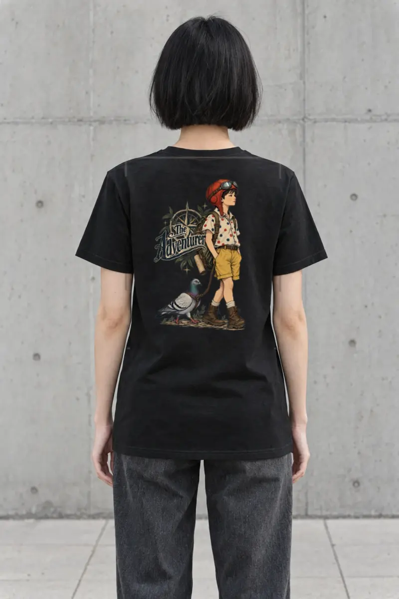 "The Adventurer" Heavyweight Unisex Crewneck T-shirt