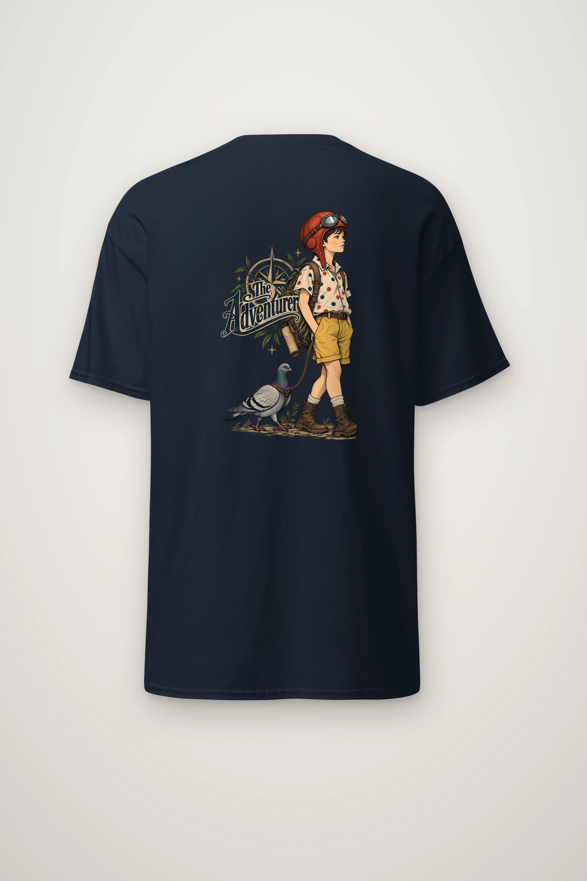 "The Adventurer" Heavyweight Unisex Crewneck T-shirt