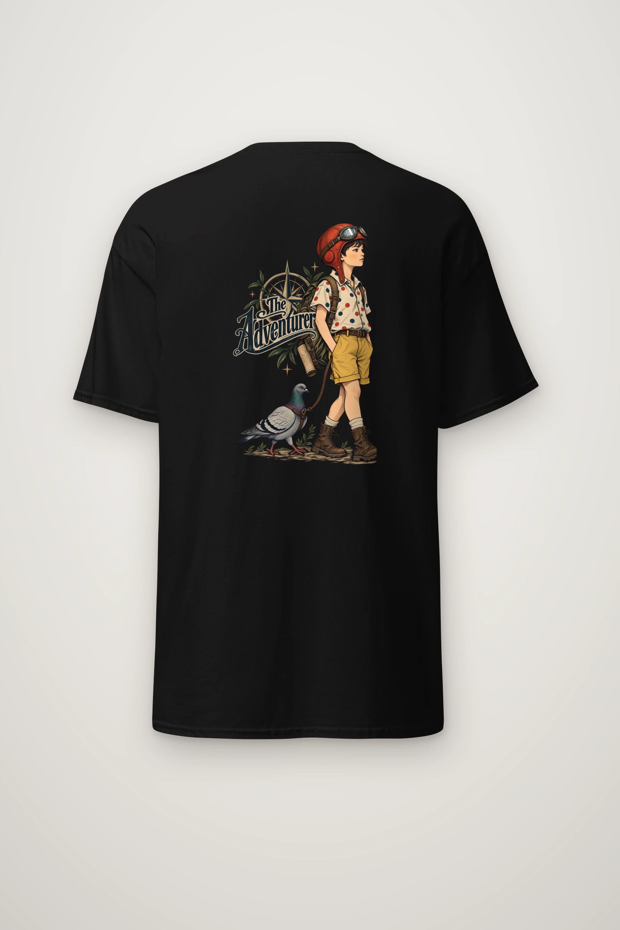 "The Adventurer" Heavyweight Unisex Crewneck T-shirt