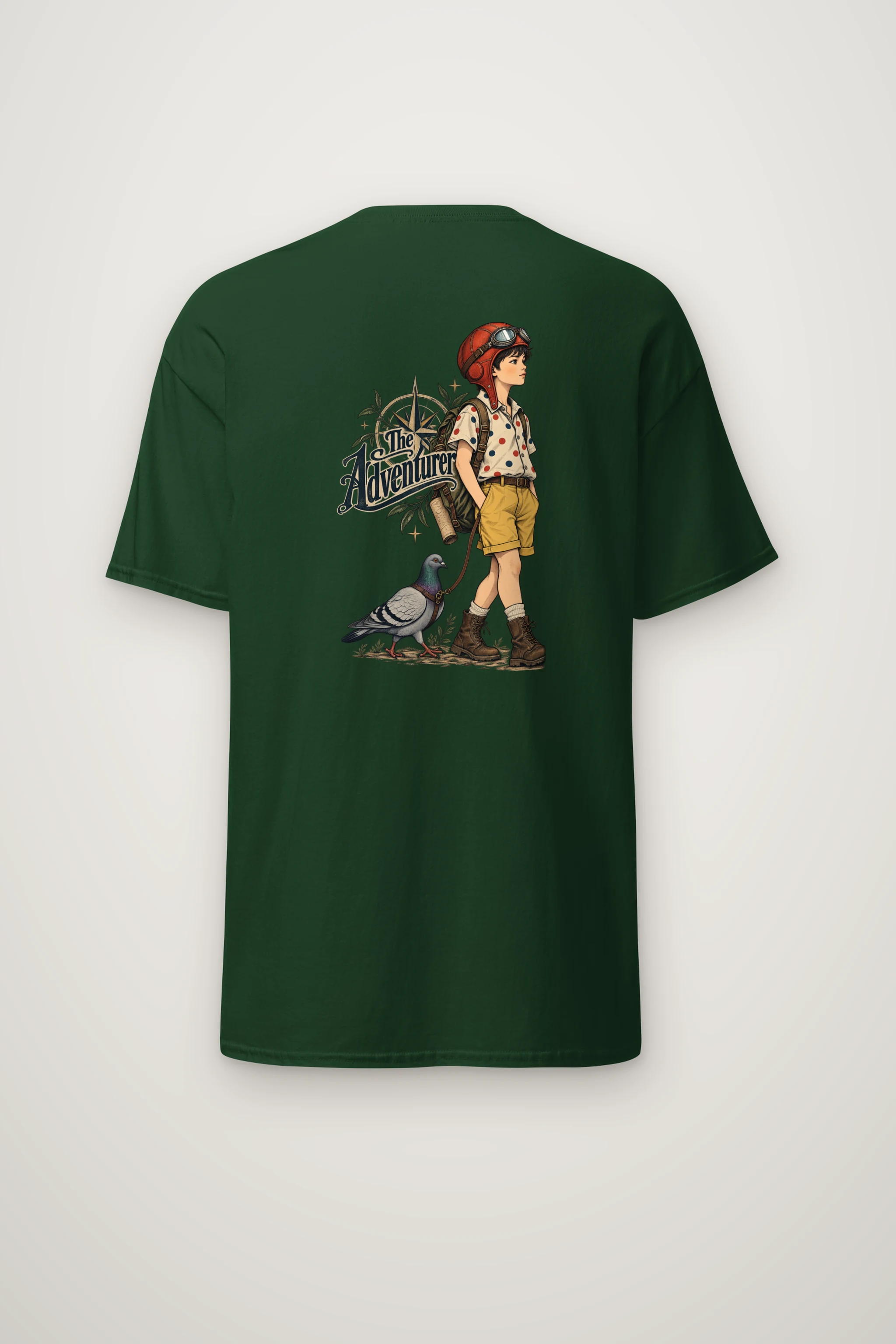 "The Adventurer" Heavyweight Unisex Crewneck T-shirt