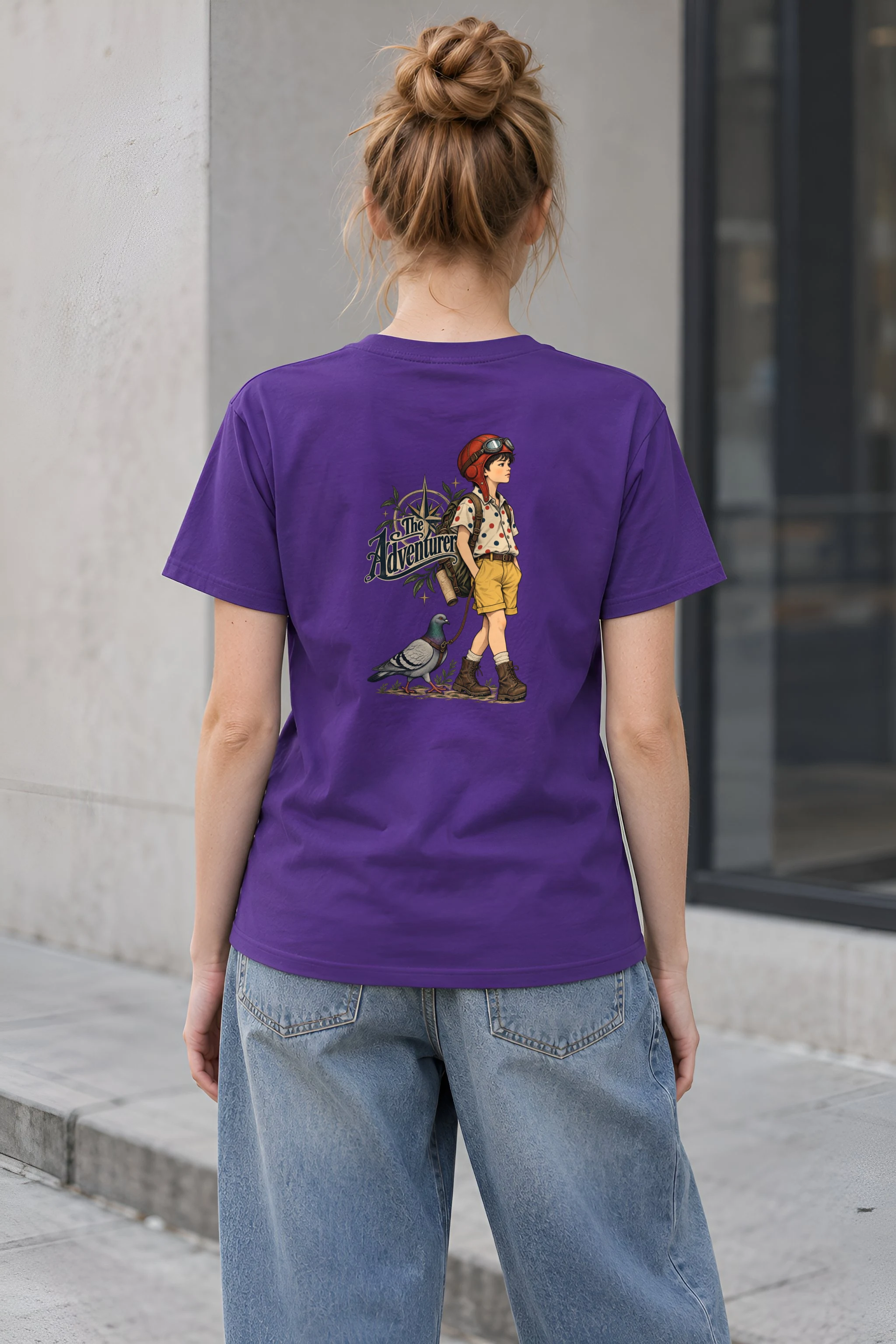"The Adventurer" Heavyweight Unisex Crewneck T-shirt