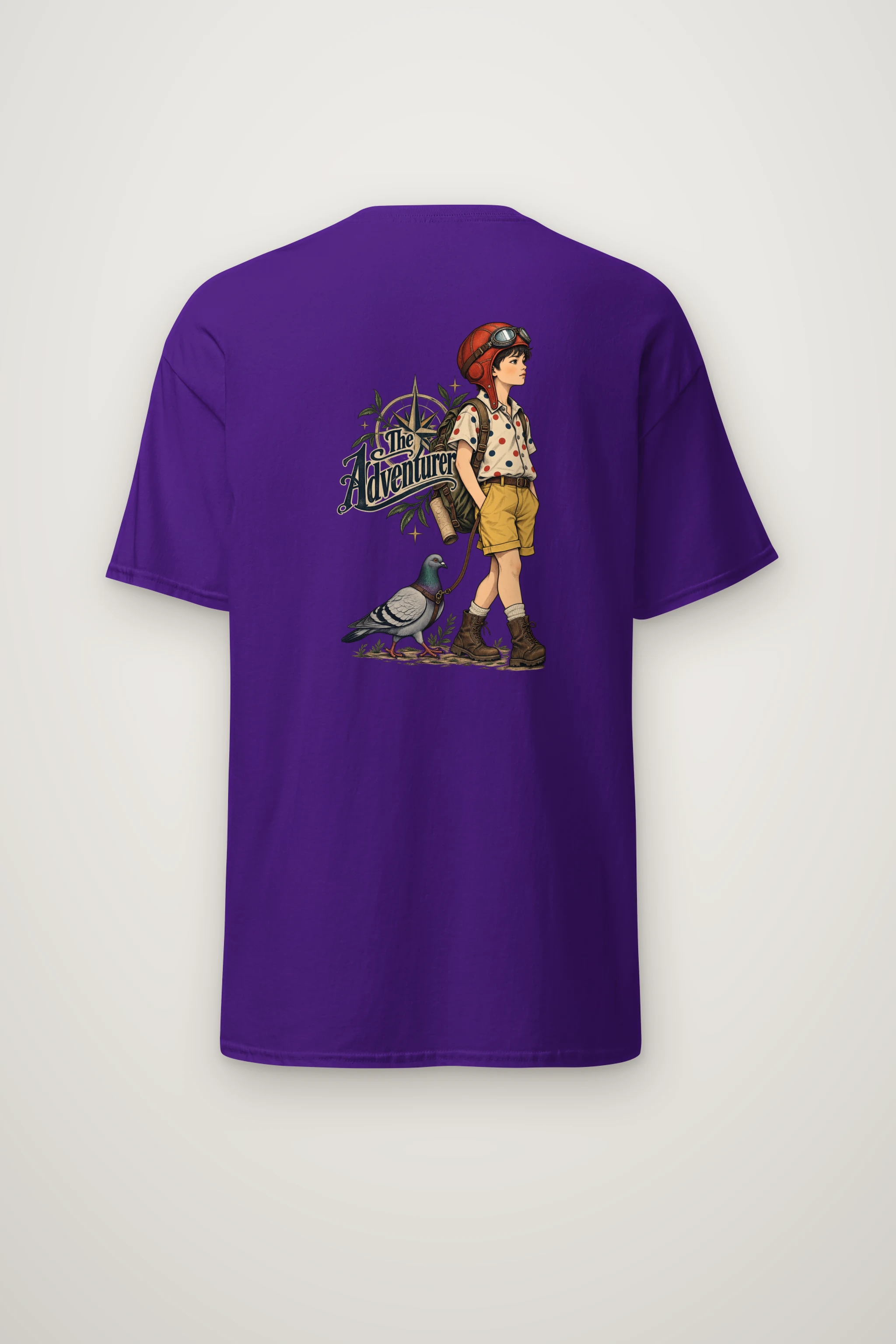 "The Adventurer" Heavyweight Unisex Crewneck T-shirt