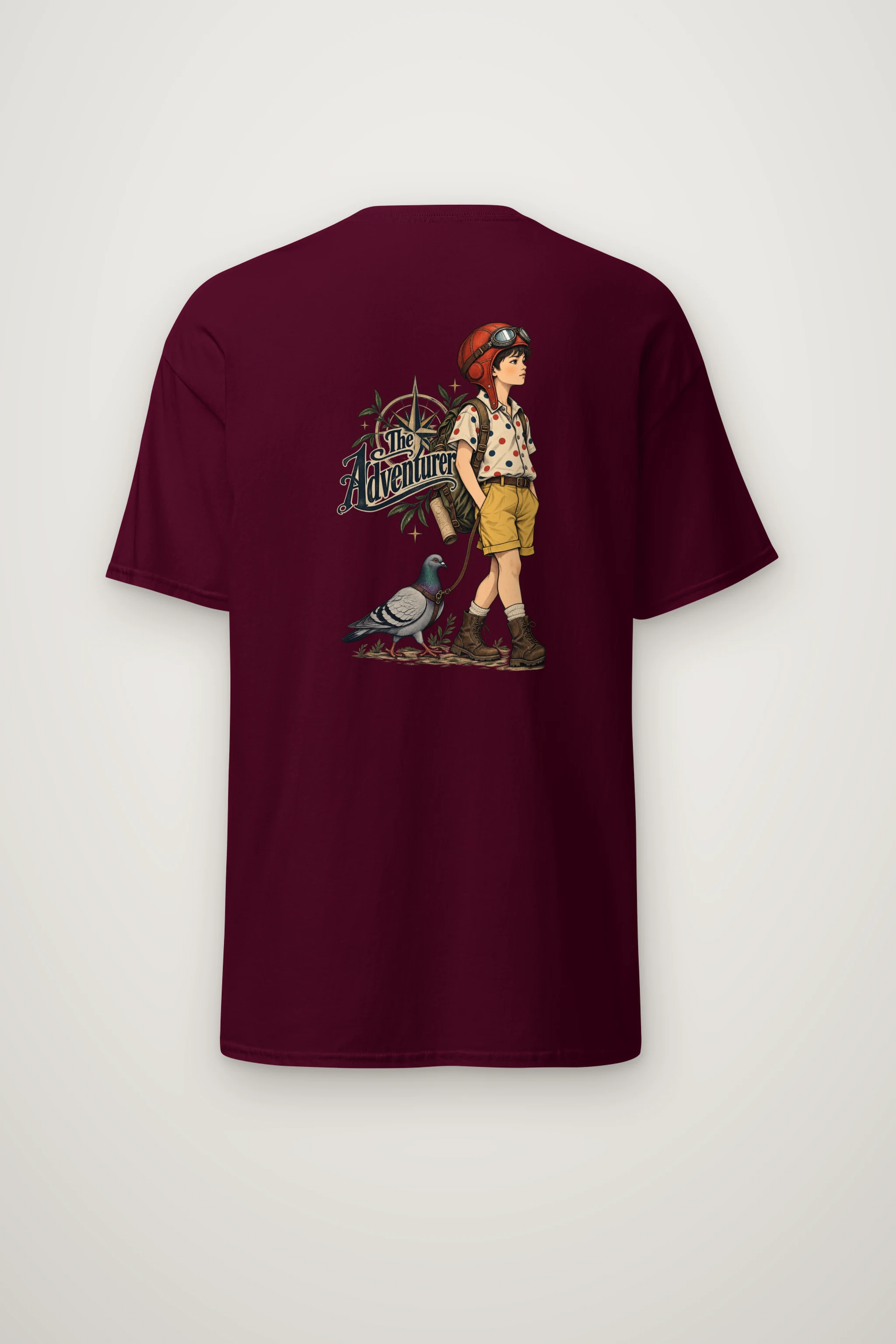 "The Adventurer" Heavyweight Unisex Crewneck T-shirt