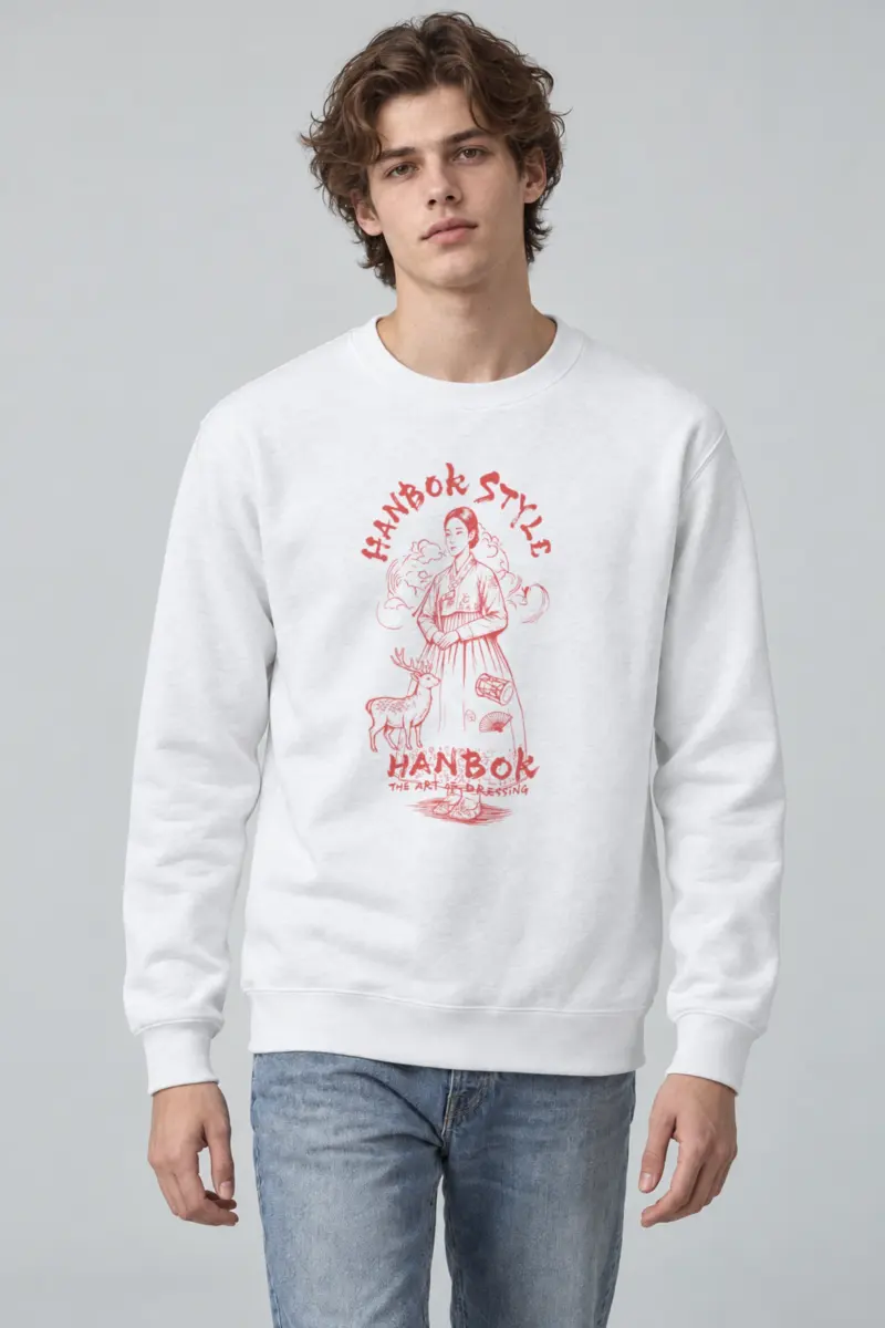 "The Art Of Dressing" Heavy Blend Unisex Crewneck Sweatshirt