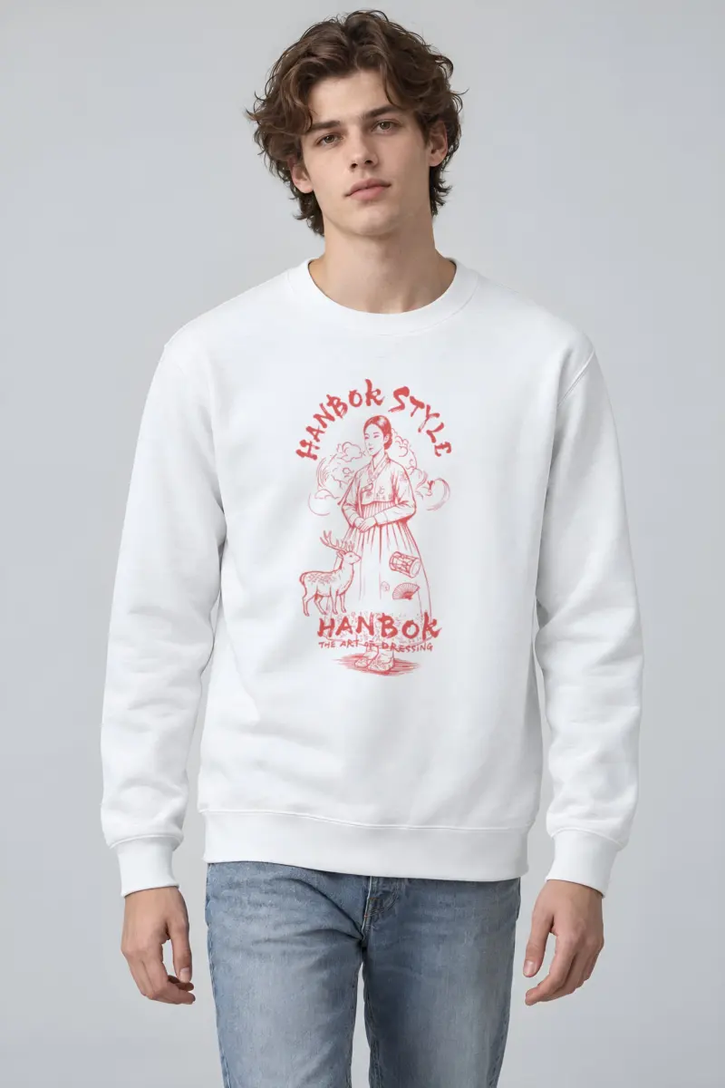 "The Art Of Dressing" Heavy Blend Unisex Crewneck Sweatshirt