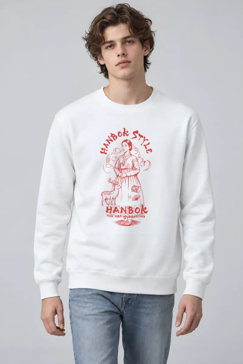 "The Art Of Dressing" Heavy Blend Unisex Crewneck Sweatshirt