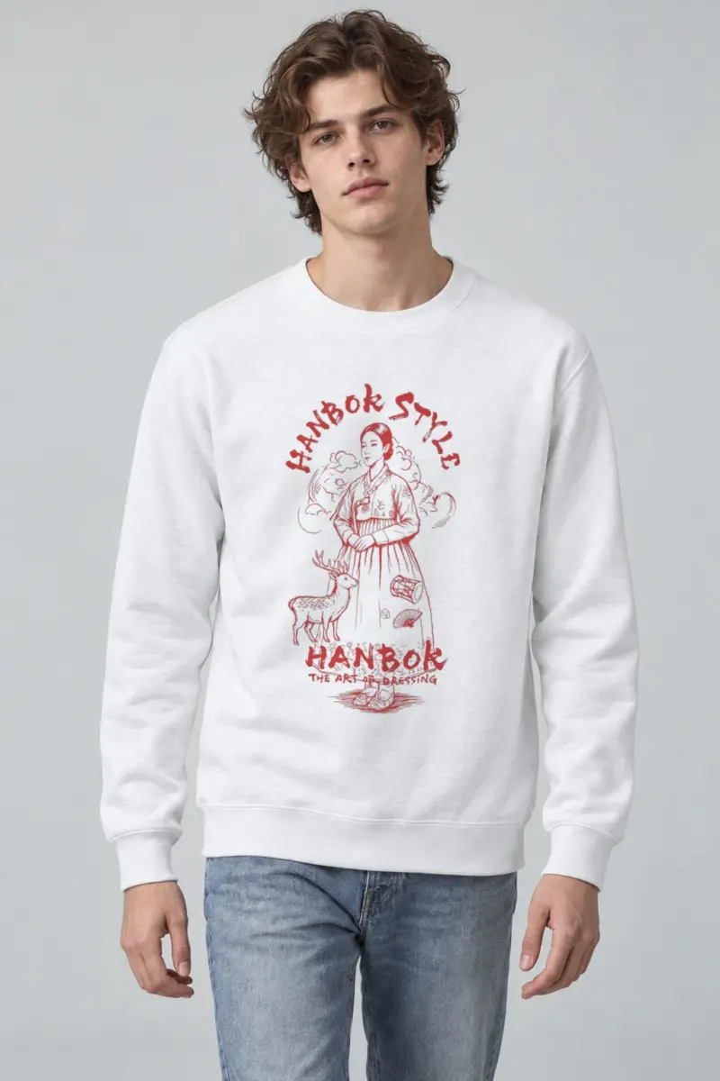 "The Art Of Dressing" Heavy Blend Unisex Crewneck Sweatshirt