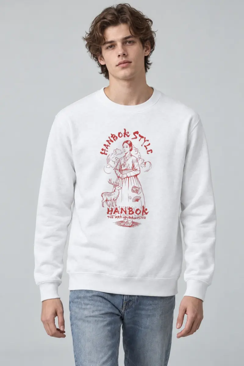 "The Art Of Dressing" Heavy Blend Unisex Crewneck Sweatshirt
