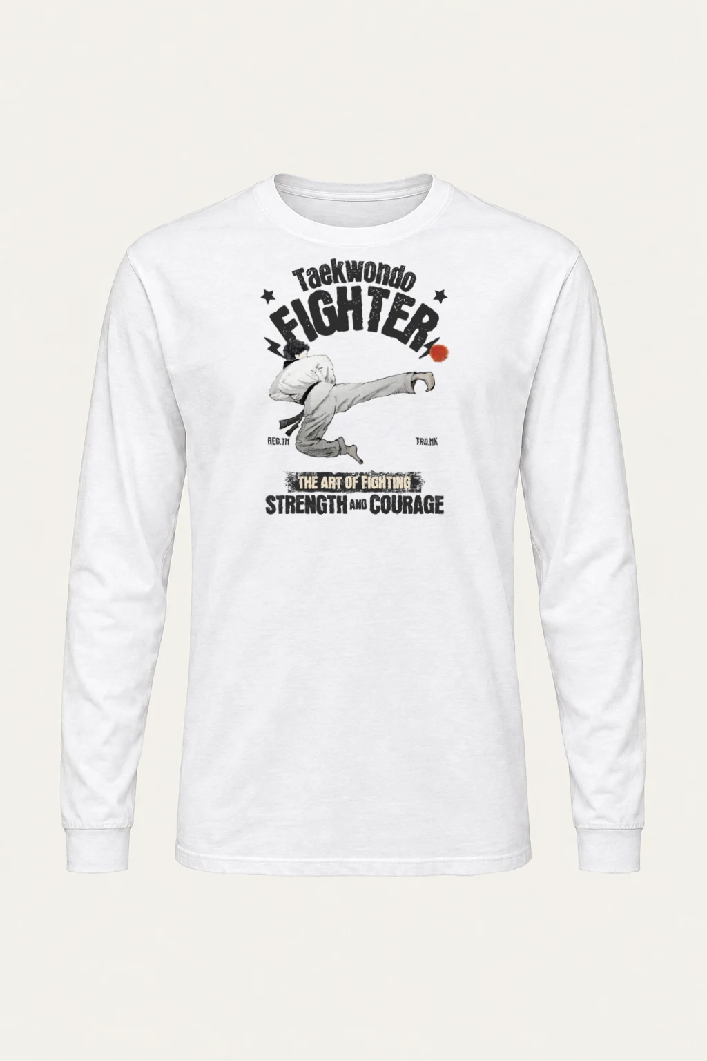 "The Art Of Fighting" Unisex Longsleeve T-shirt | Gildan 2400