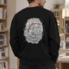 "The Art Of The Angler" Heavy Blend Unisex Crewneck Sweatshirt | Gildan 18000