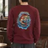 "The Art Of The Angler" Heavy Blend Unisex Crewneck Sweatshirt