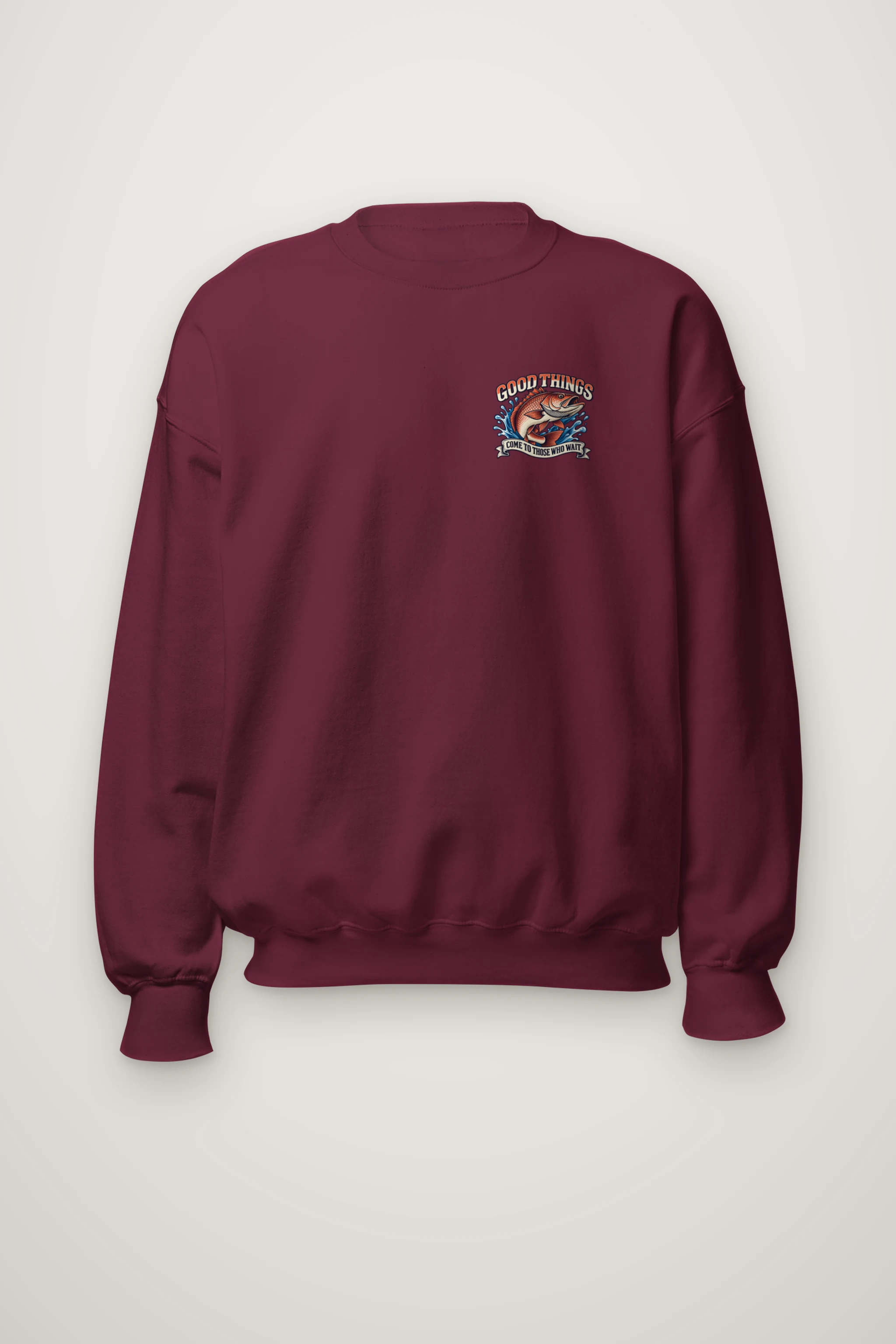 "The Art Of The Angler" Heavy Blend Unisex Crewneck Sweatshirt