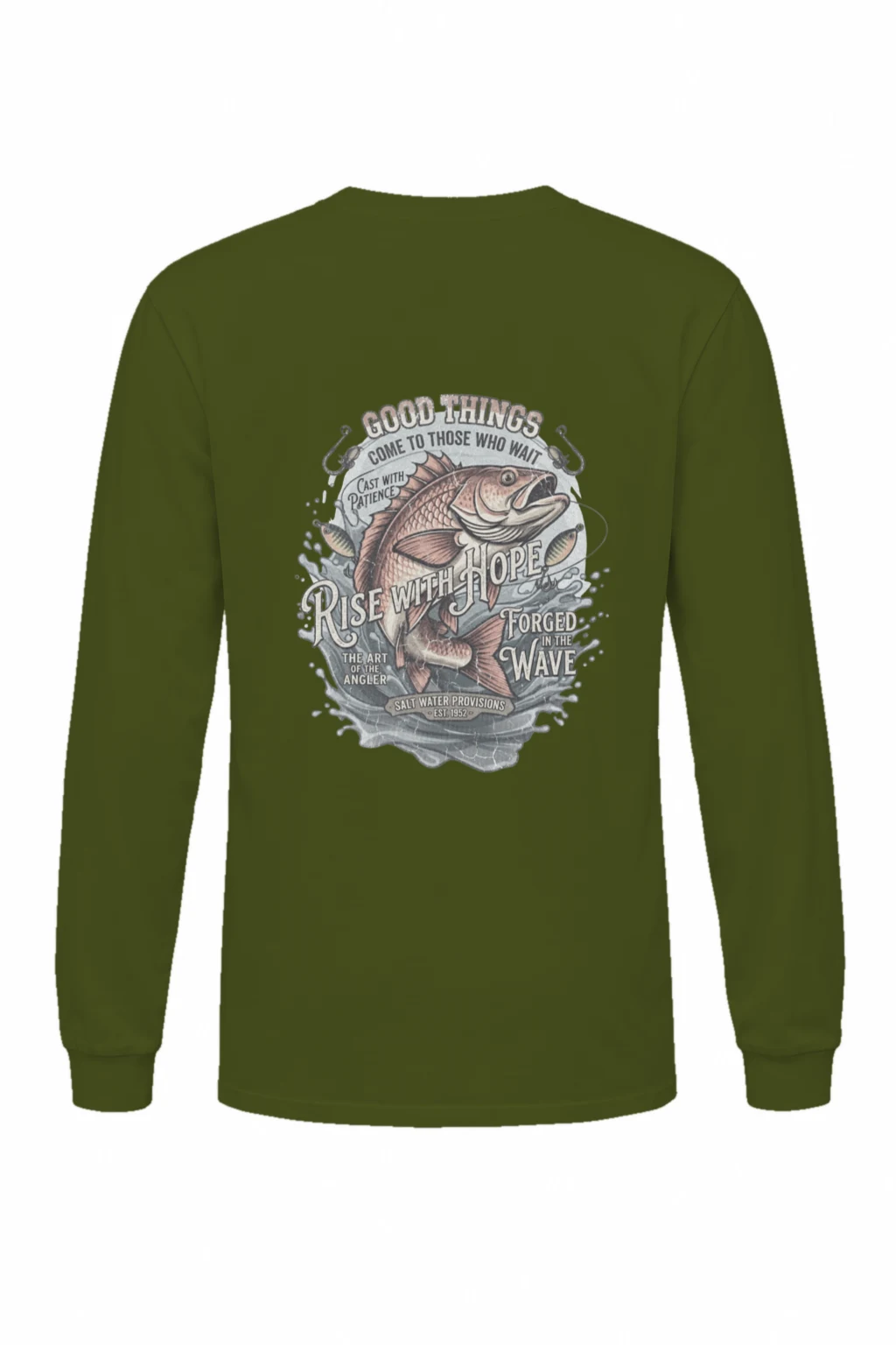 "The Art Of The Angler" Unisex Longsleeve T-shirt | Gildan 2400