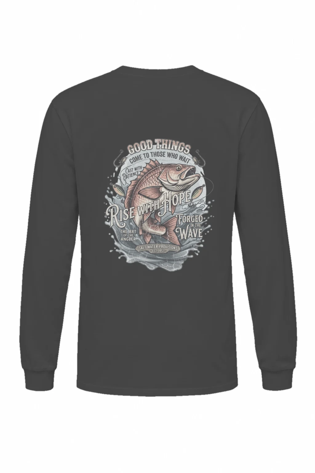 "The Art Of The Angler" Unisex Longsleeve T-shirt | Gildan 2400