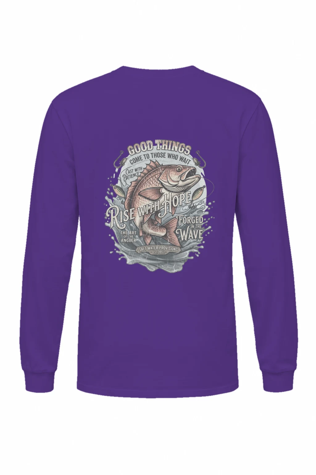 "The Art Of The Angler" Unisex Longsleeve T-shirt | Gildan 2400