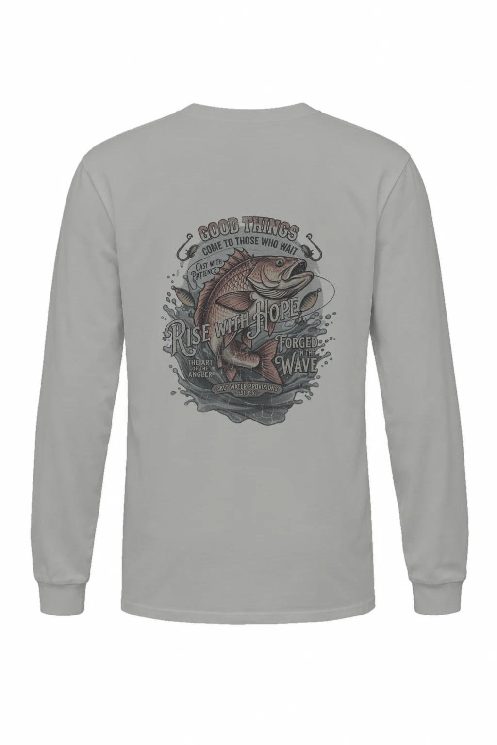 "The Art Of The Angler" Unisex Longsleeve T-shirt | Gildan 2400
