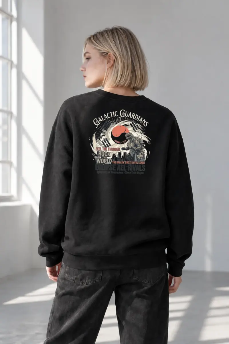 "The Atomic Pulse" Heavy Blend Unisex Crewneck Sweatshirt | Gildan 18000