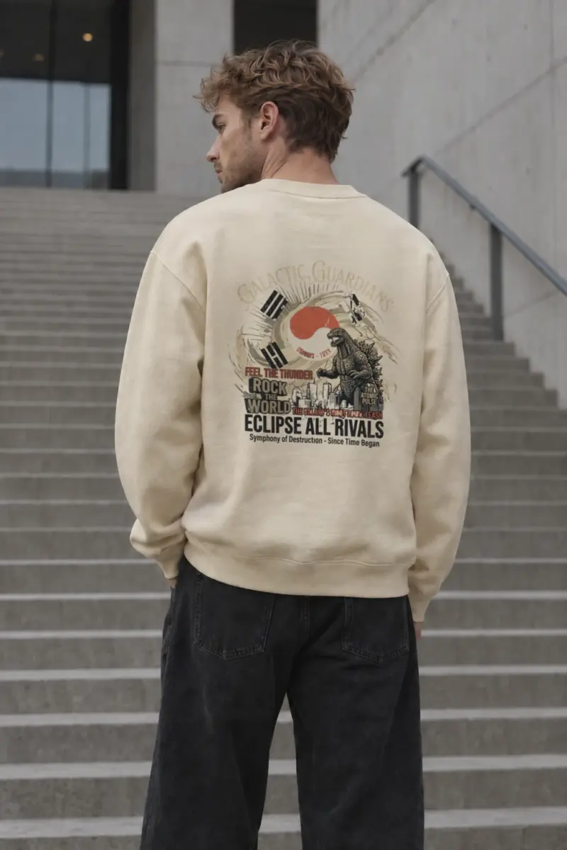 "The Atomic Pulse" Unisex Sponge Fleece Crewneck Sweatshirt | Bella + Canvas 3901
