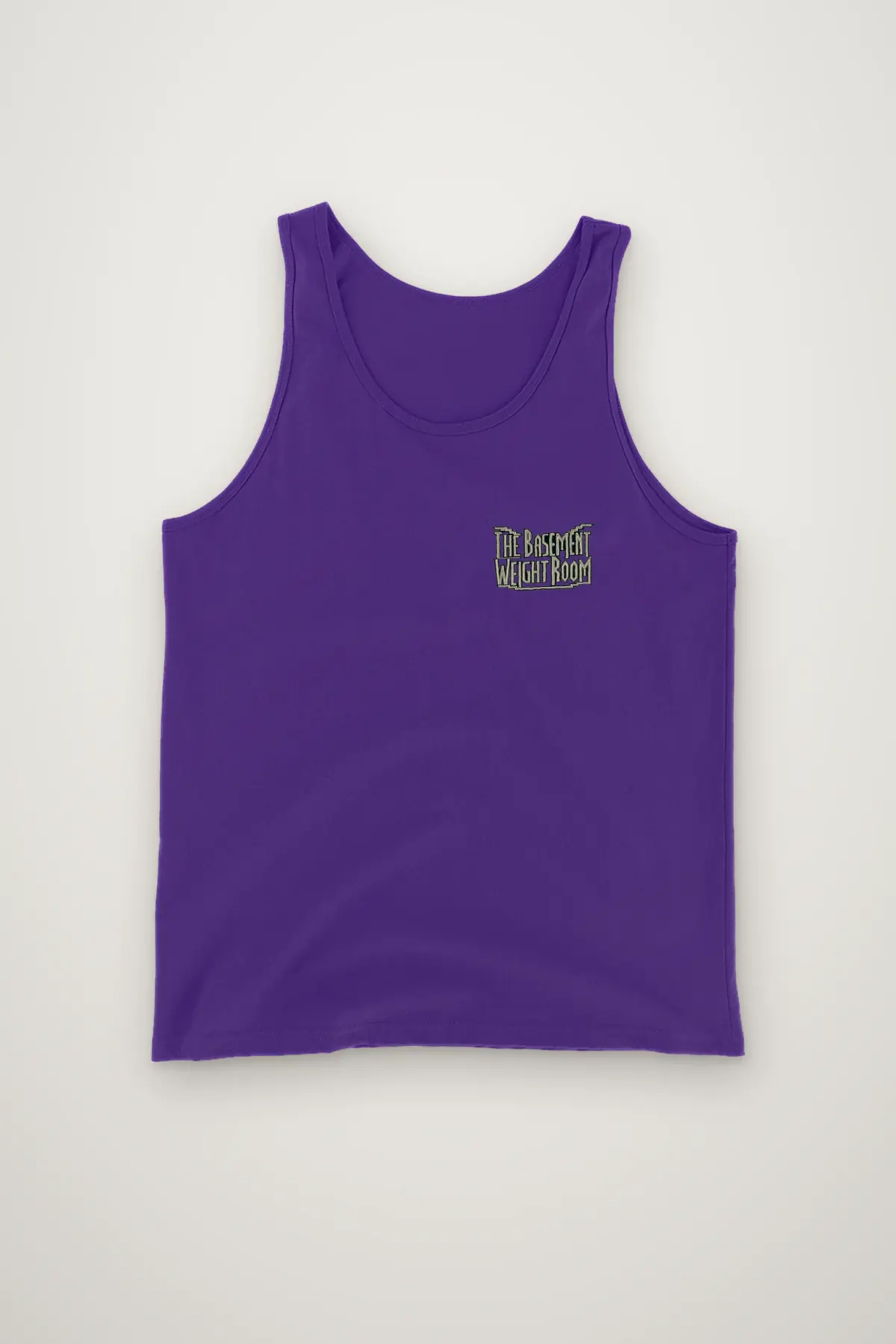 "The Basement Weight Room" Unisex Jersey Tank