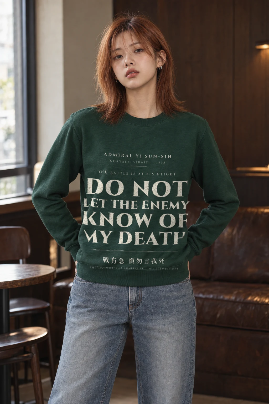 "The Battle Is at Its Height" Heavy Blend Unisex Crewneck Sweatshirt