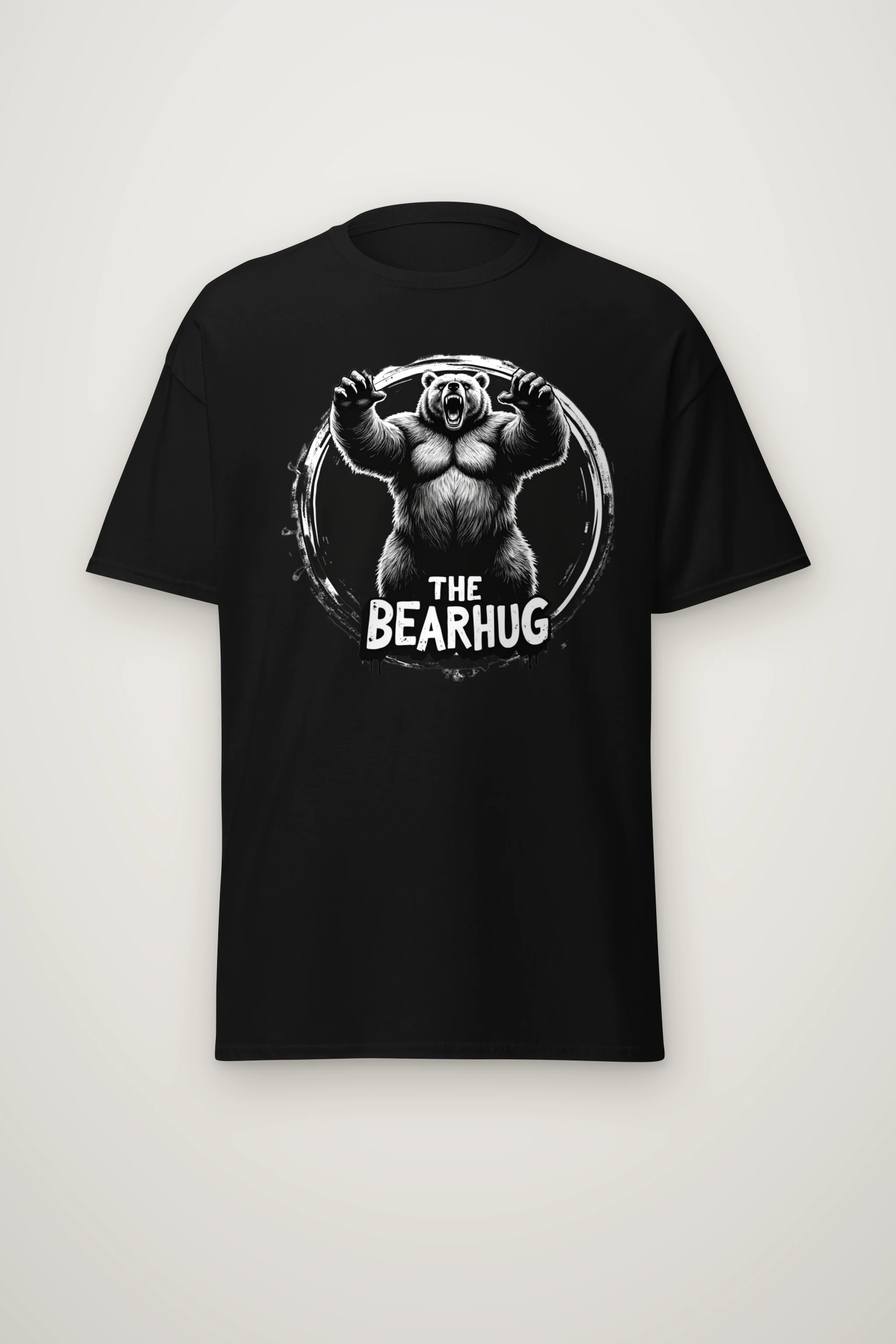 "The Bearhug" Heavyweight Unisex Crewneck T-shirt