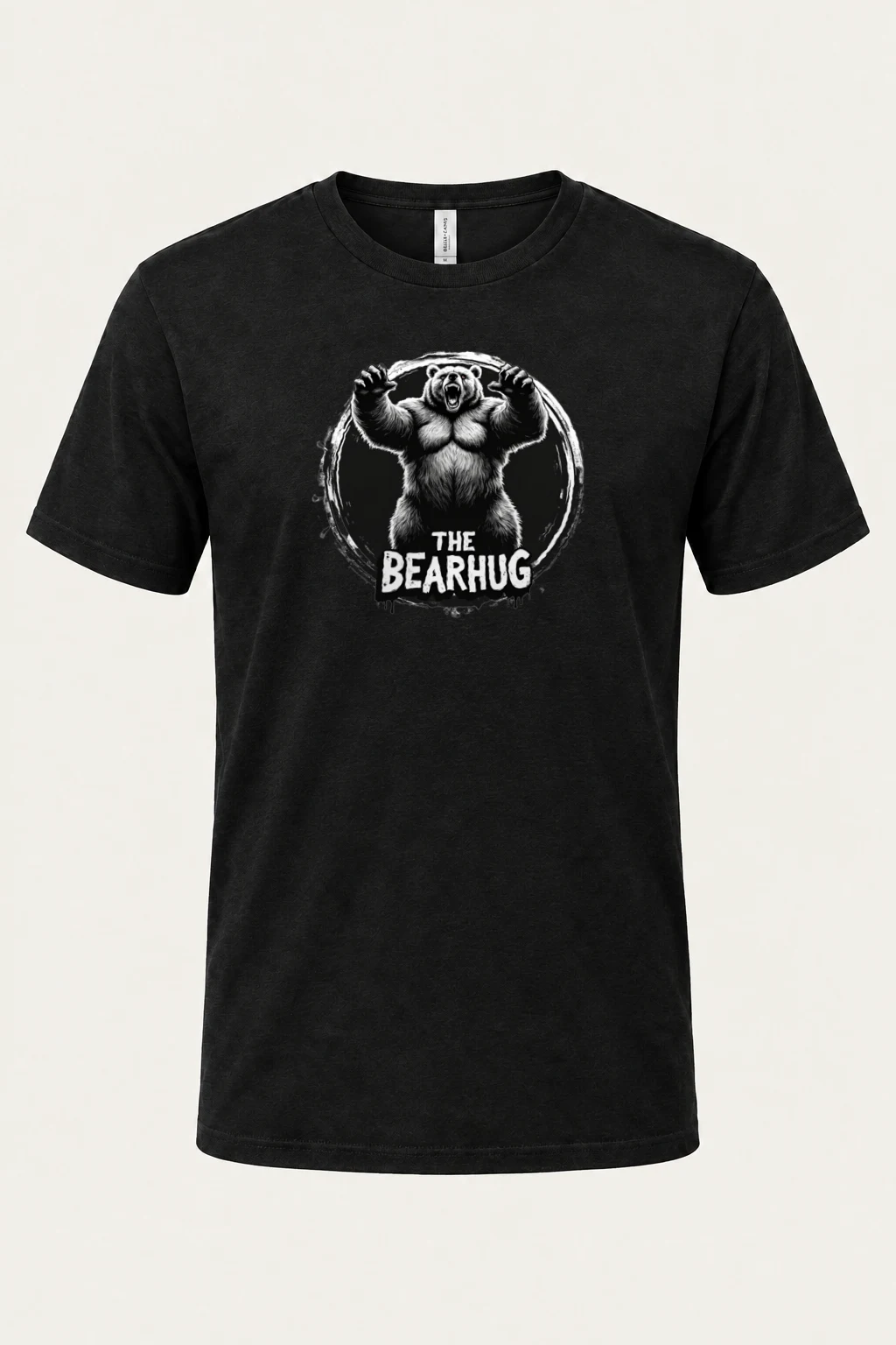 "The Bearhug" Heavyweight Unisex Crewneck T-shirt | Gildan 5000