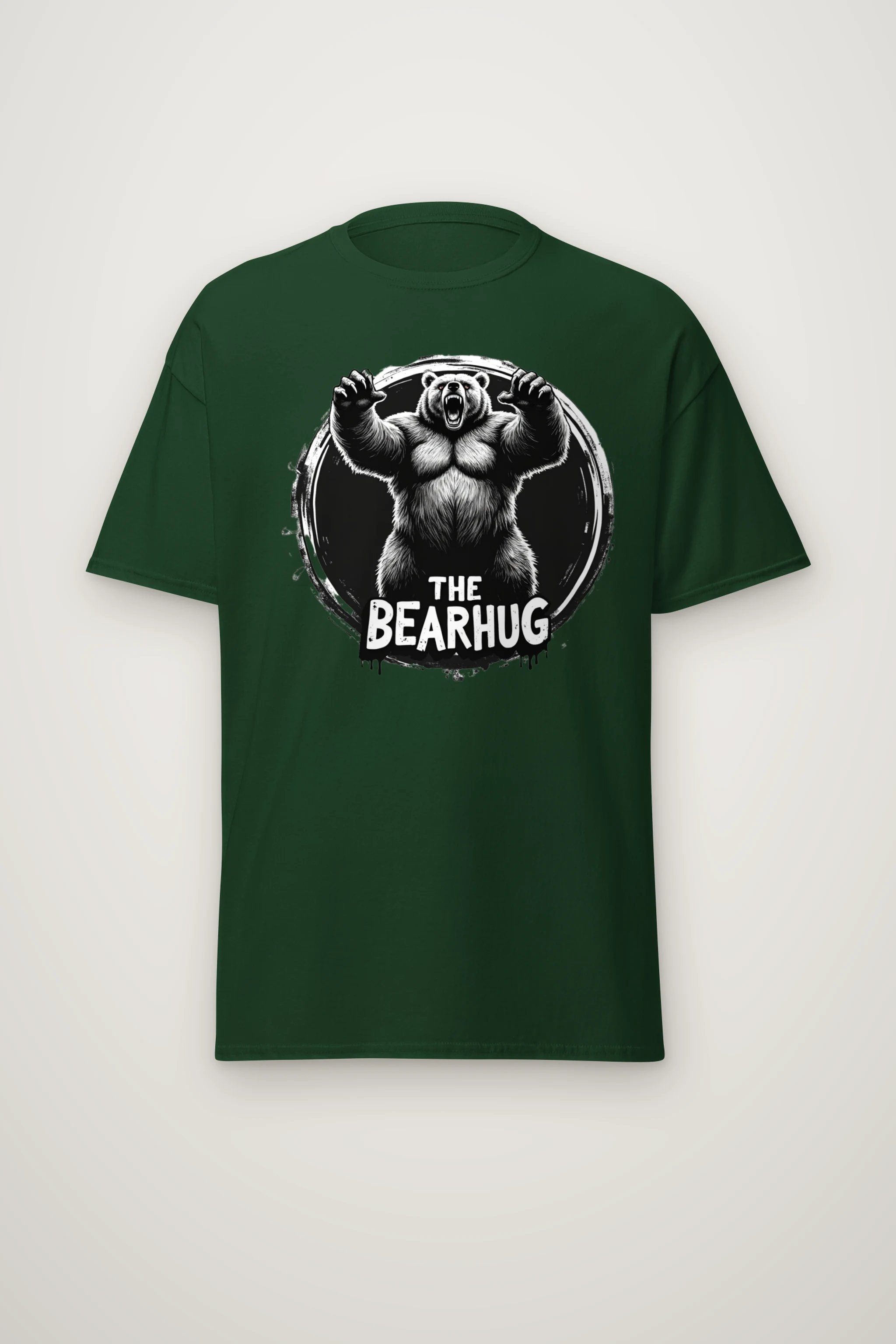 "The Bearhug" Heavyweight Unisex Crewneck T-shirt