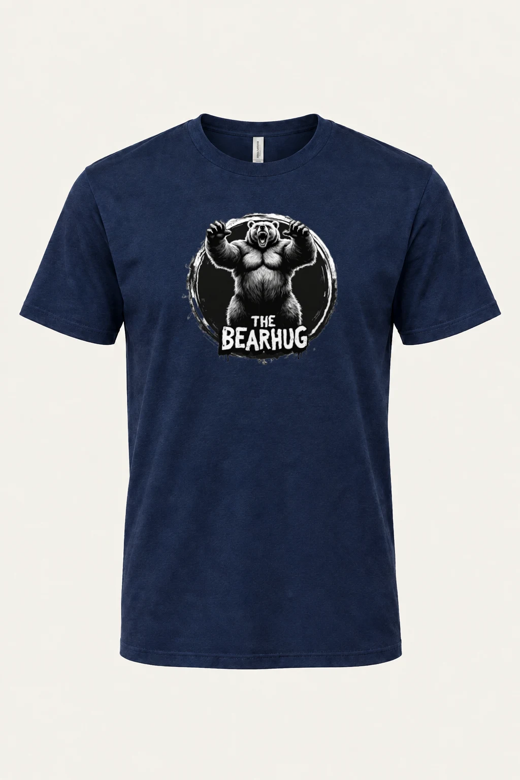 "The Bearhug" Heavyweight Unisex Crewneck T-shirt | Gildan 5000