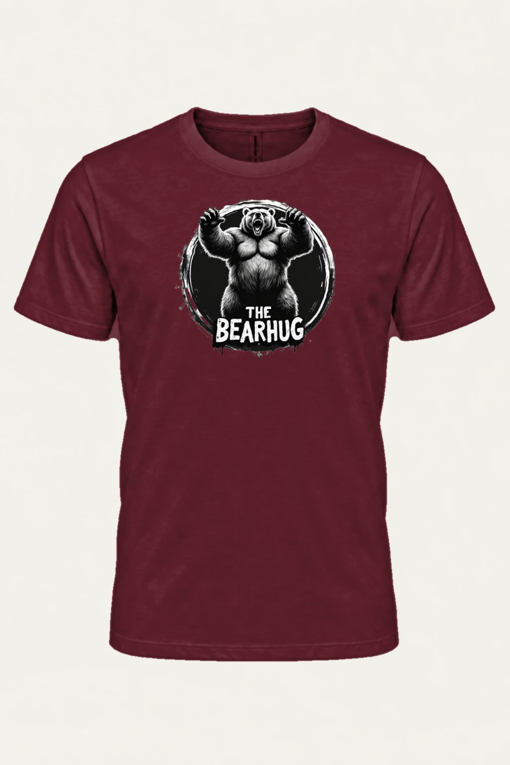 "The Bearhug" Heavyweight Unisex Crewneck T-shirt | Gildan 5000