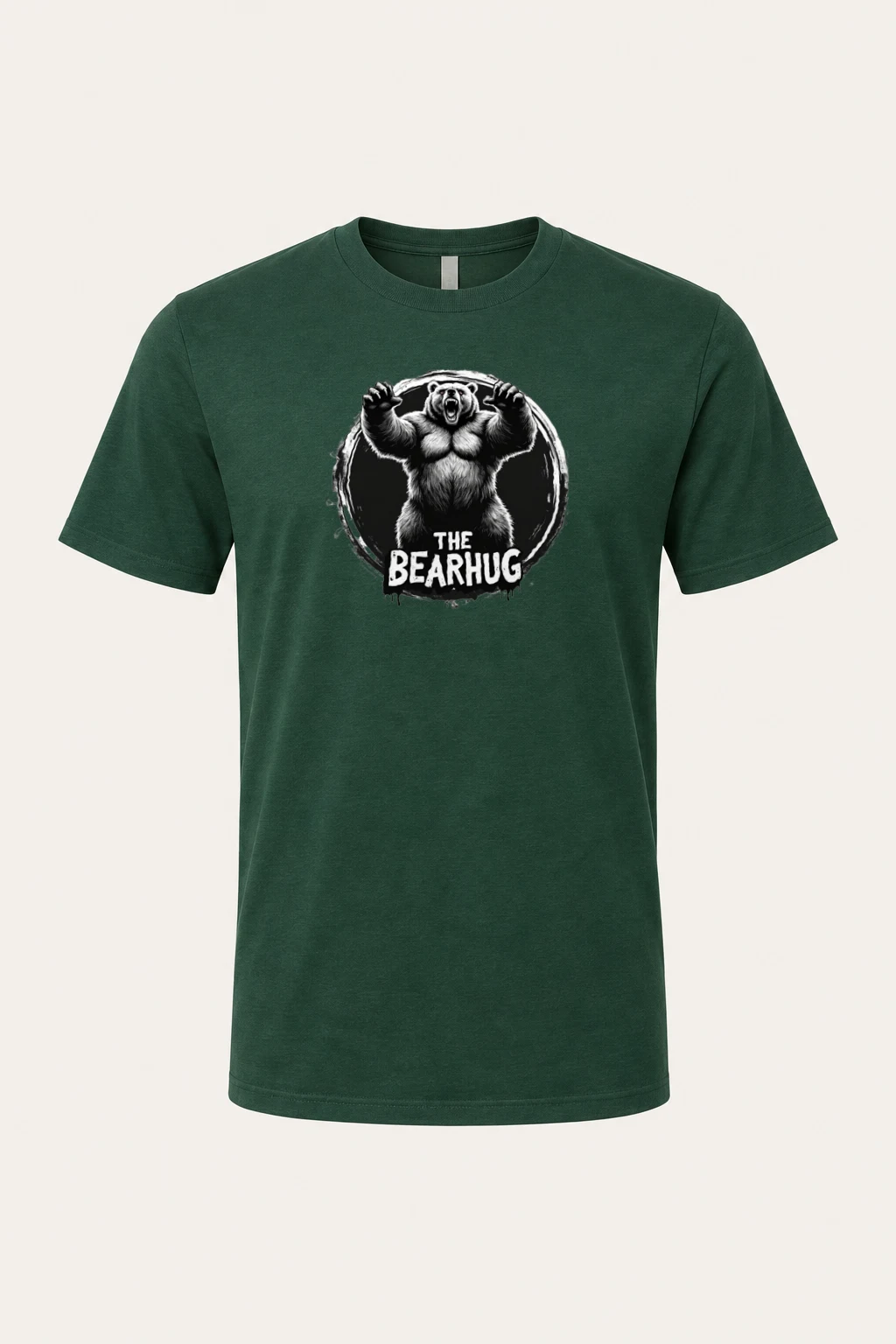 "The Bearhug" Heavyweight Unisex Crewneck T-shirt | Gildan 5000