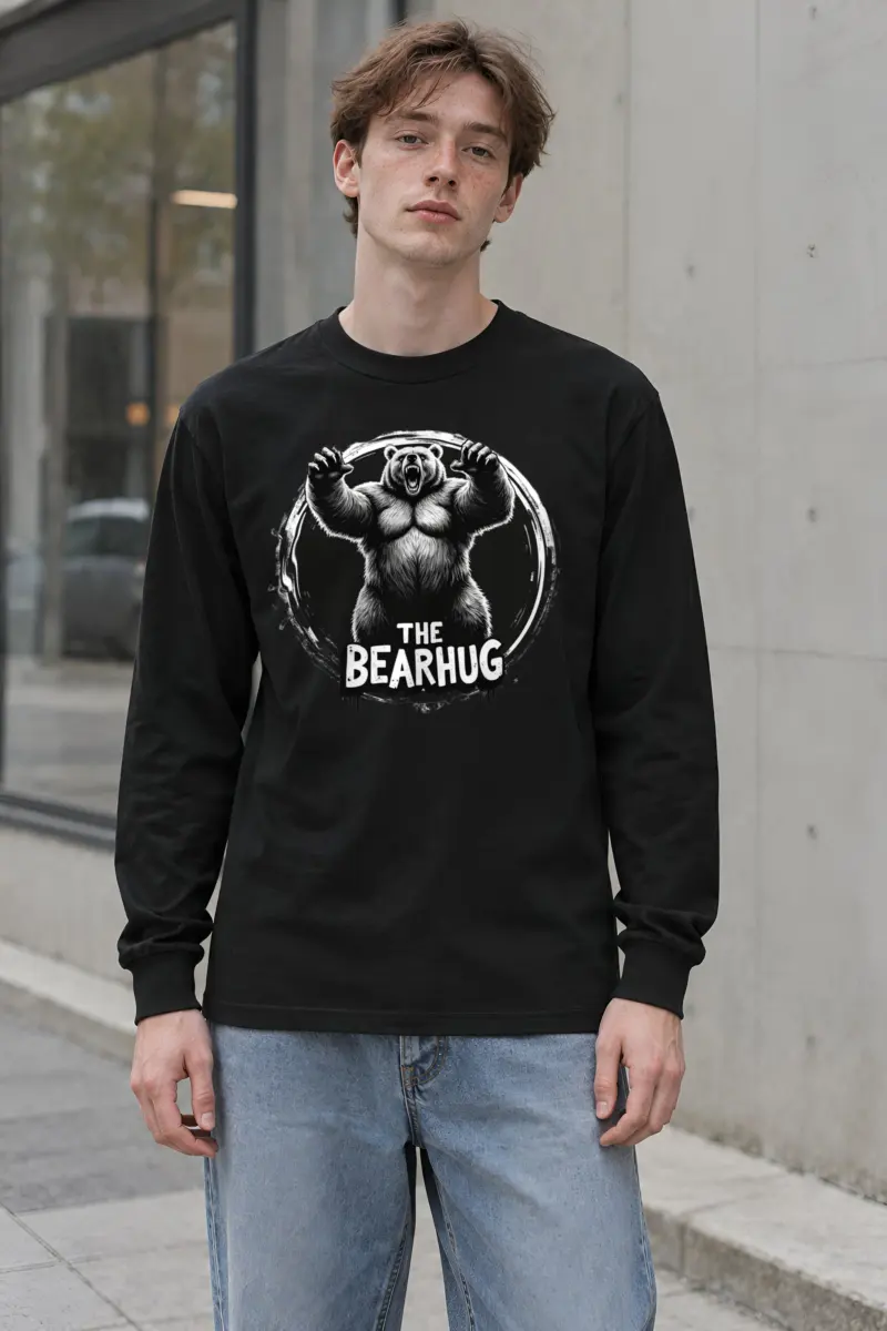 "The Bearhug" Unisex Longsleeve T-shirt