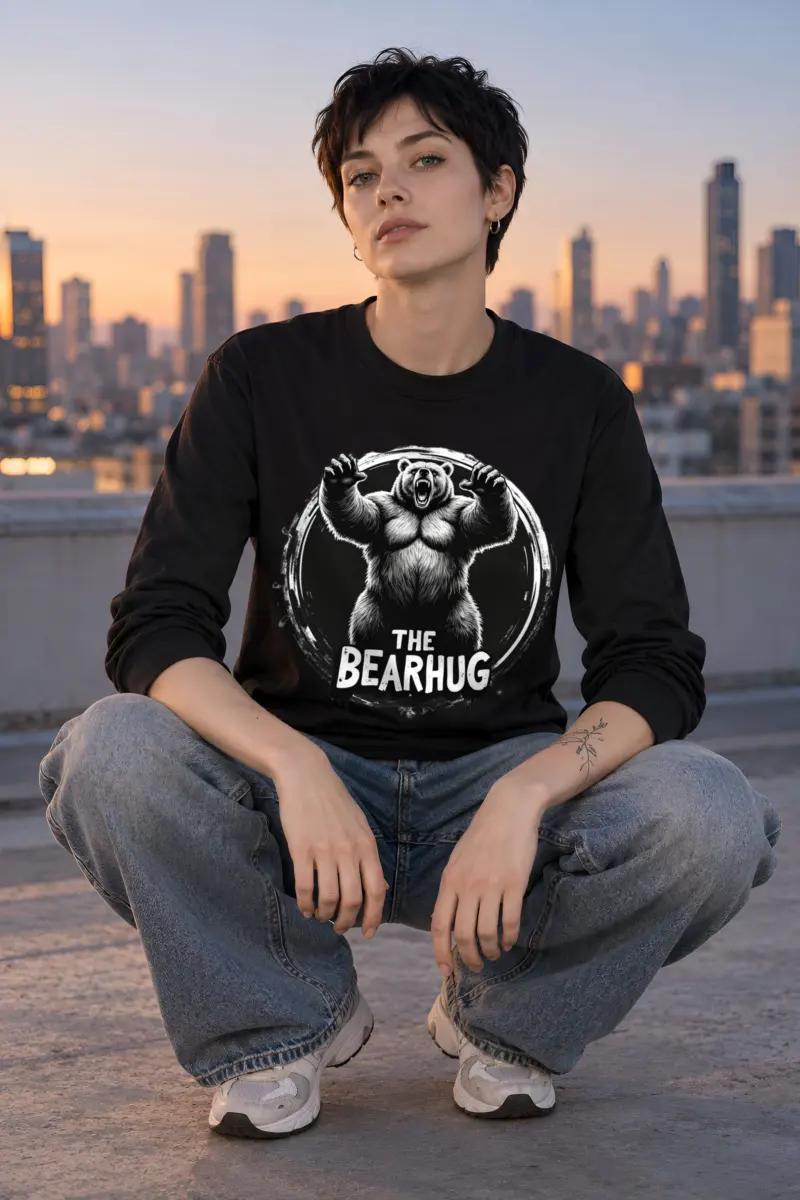 "The Bearhug" Unisex Longsleeve T-shirt
