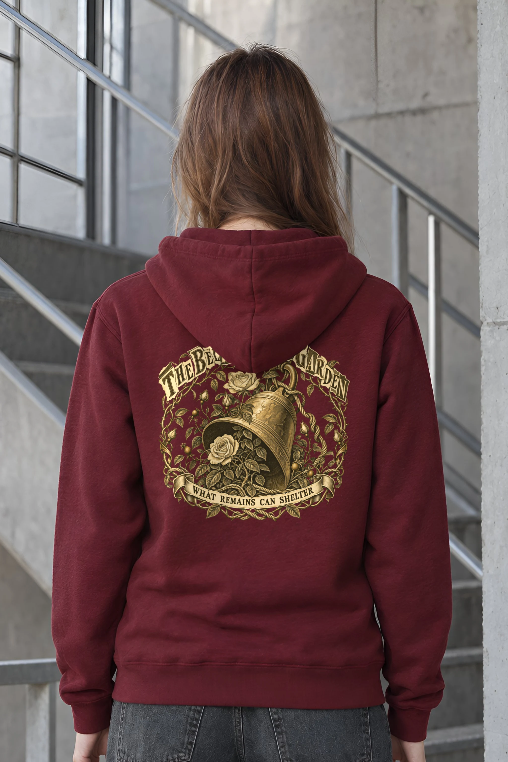 "The Bell Holds a Garden" 1 Pullover Hoodie