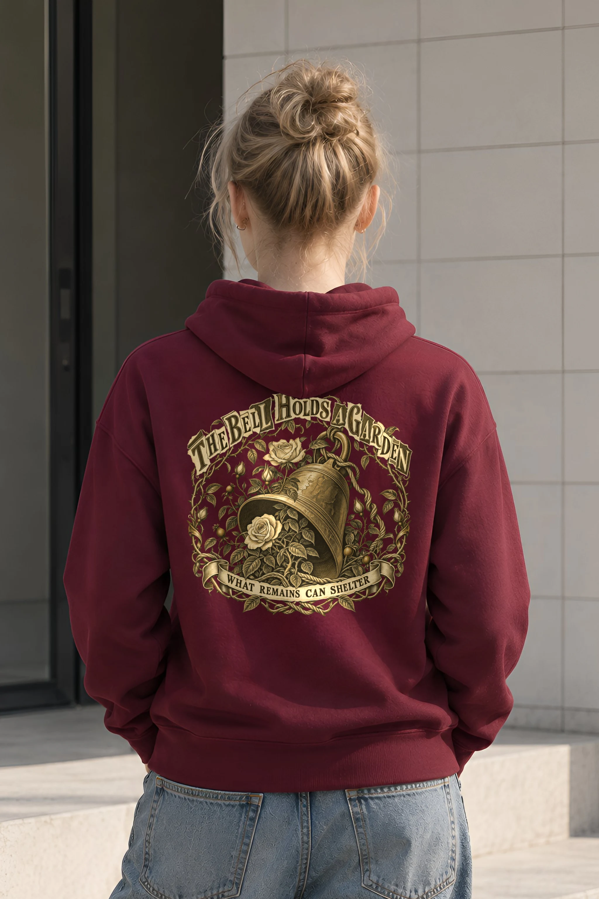 "The Bell Holds a Garden" 1 Pullover Hoodie