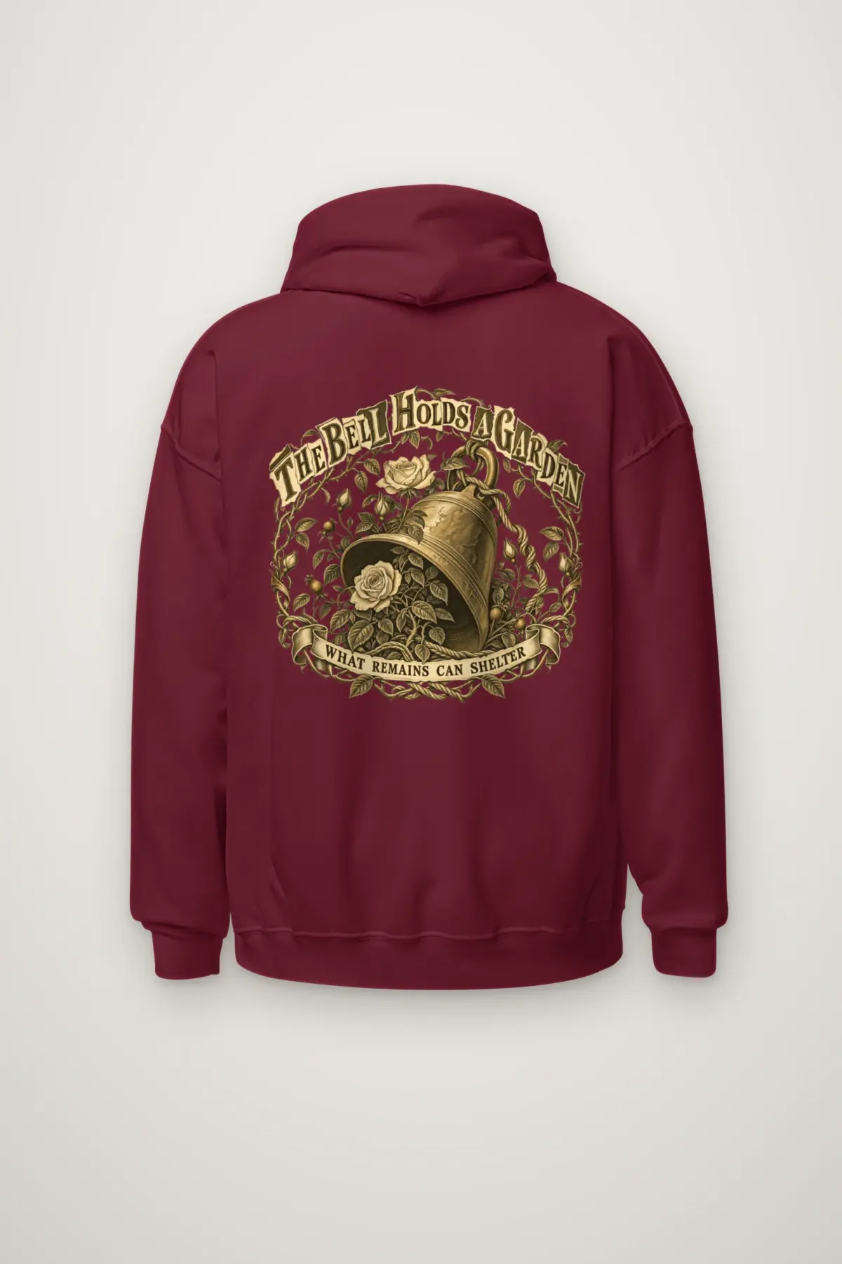 "The Bell Holds a Garden" Heavy Blend Unisex Pullover Hoodie