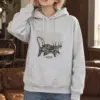 "The Cat Keeps Closing Time" Heavy Blend Unisex Pullover Hoodie