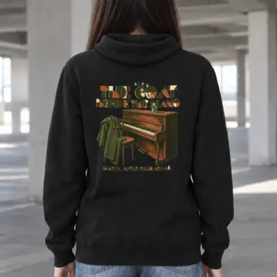 "The Coat Beside The Piano" Heavy Blend Unisex Pullover Hoodie