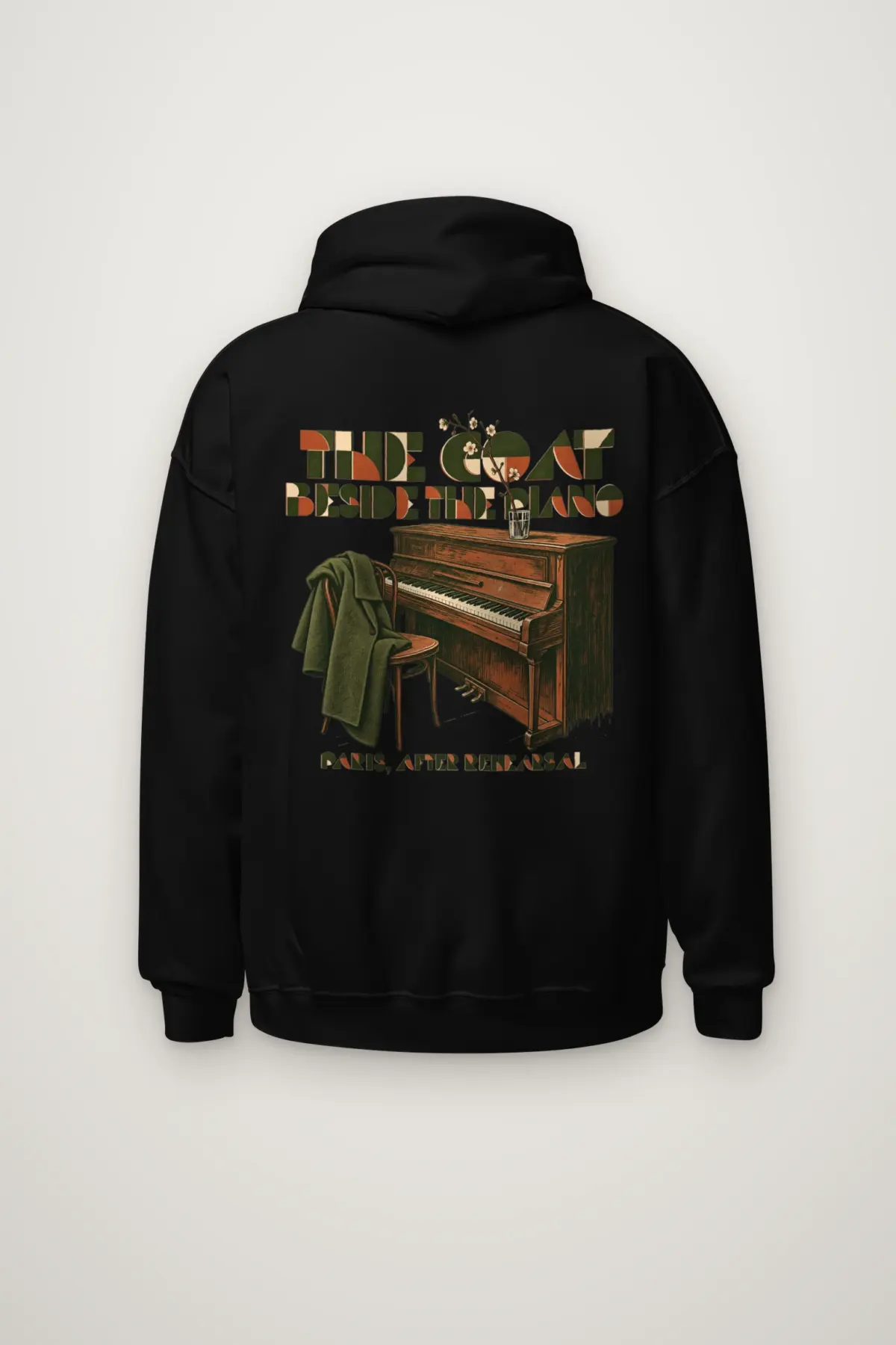 "The Coat Beside The Piano" Heavy Blend Unisex Pullover Hoodie