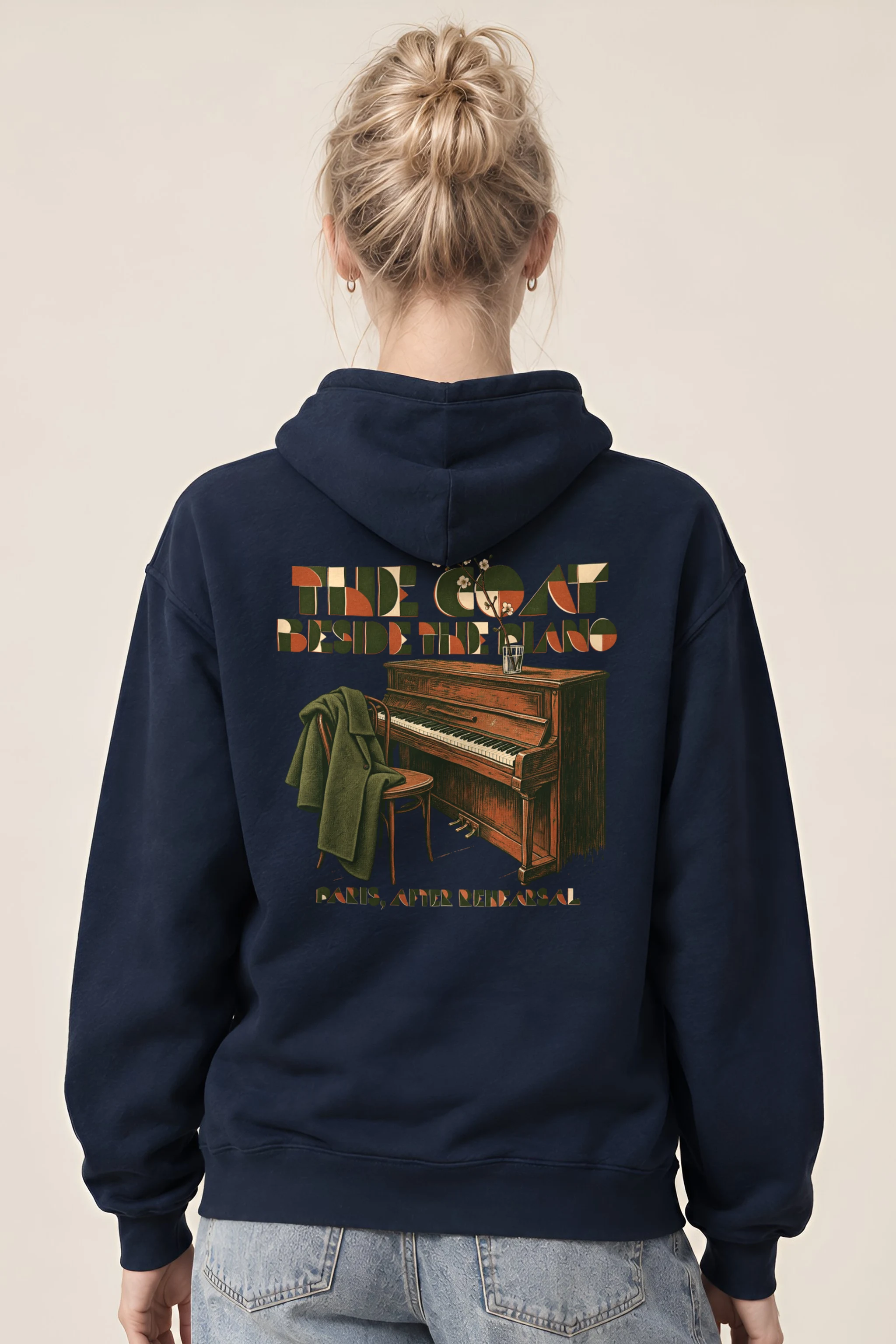"The Coat Beside The Piano" 1 Pullover Hoodie
